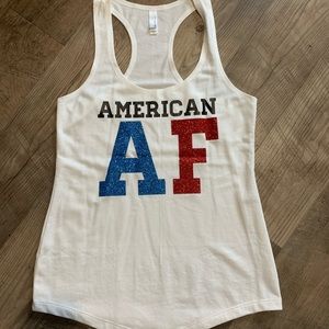 4th of July theme tank
